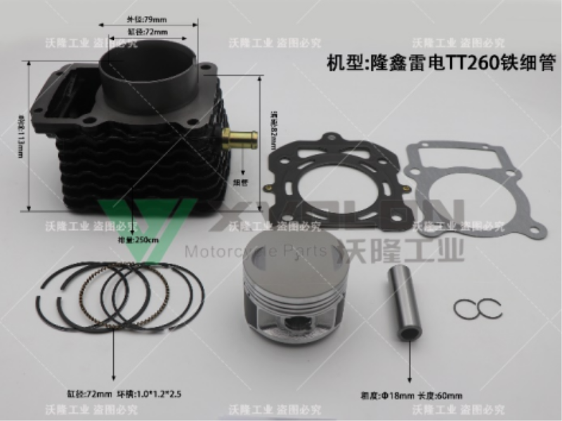 隆鑫雷电TT260铁细管