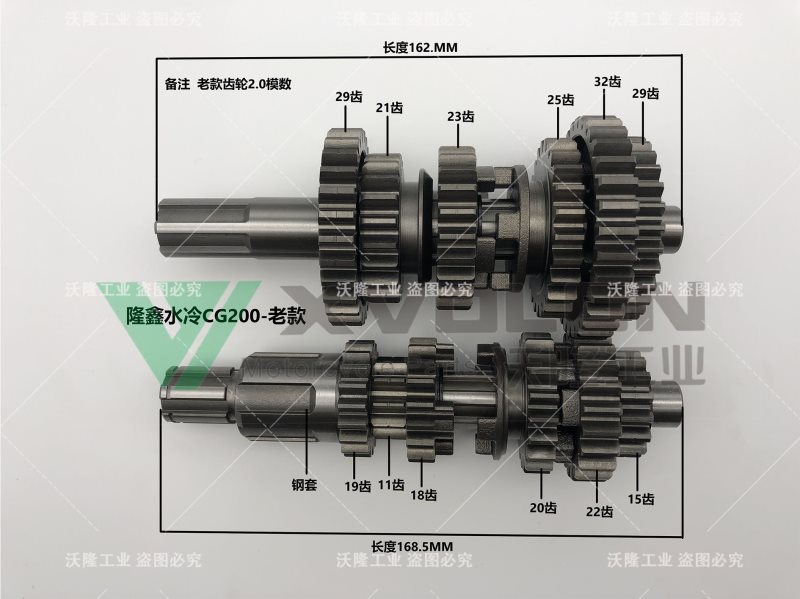 隆鑫水冷CG200-老款